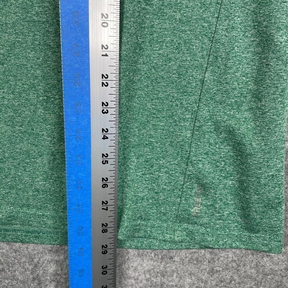 Eddie Bauer Shirt Adult Short Sleeve Polyester Men's Size 2XL Green Tech Gym - Picture 4 of 8